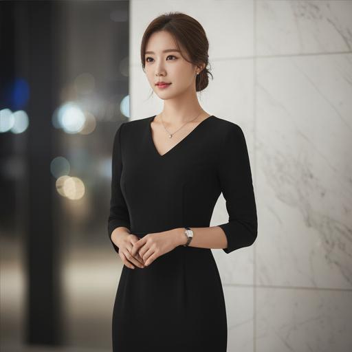 실버/골드 액세서리: 간결하고 세련된 미니멀룩