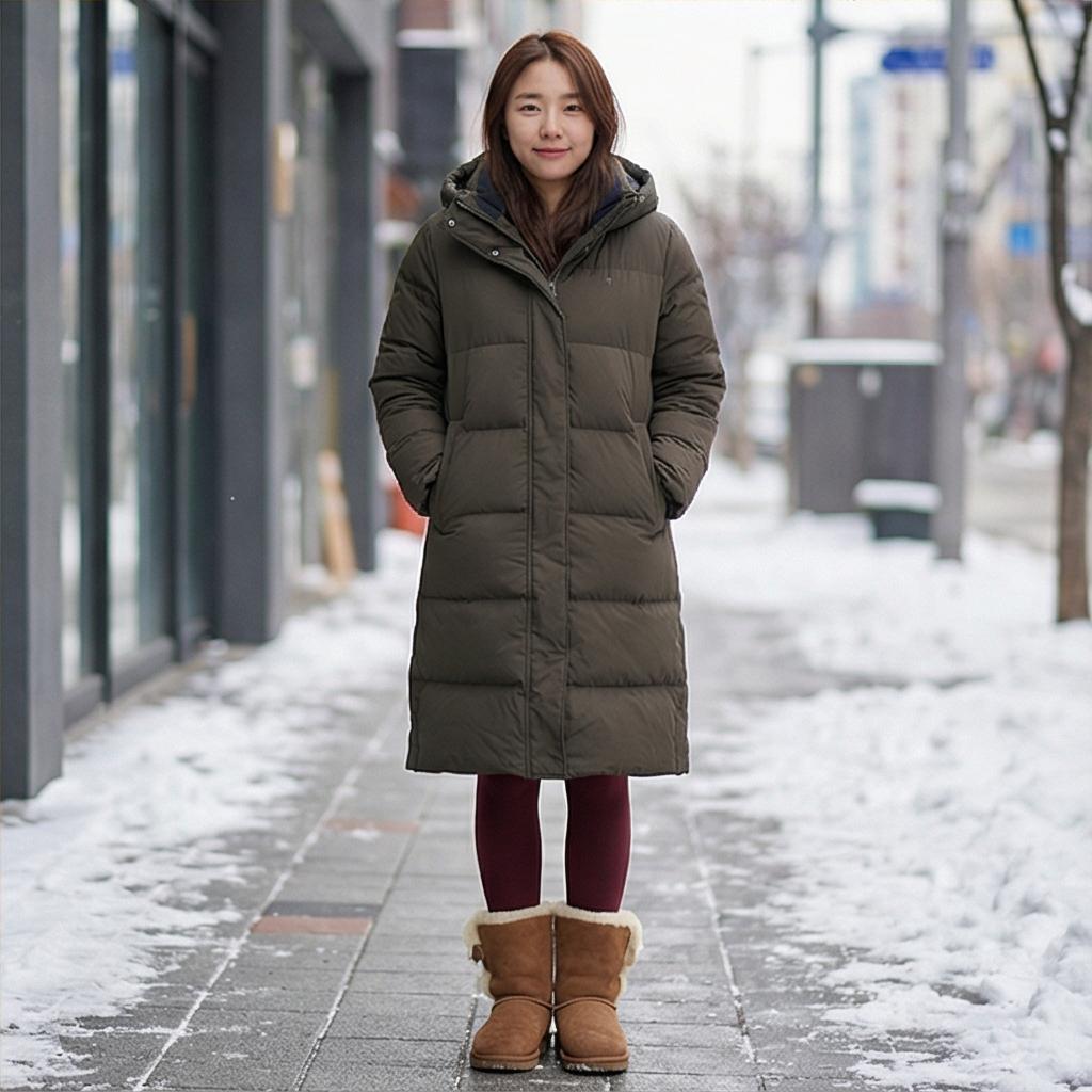 롱패딩과 야상 점퍼: 실용적인 겨울 스타일