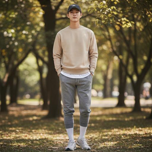 조거 팬츠: 편안한 근교 나들이 룩