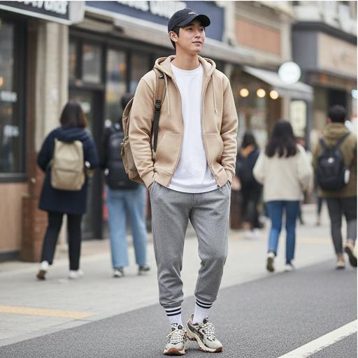 트레이닝 조거 팬츠: 세상 편한 캠퍼스 룩