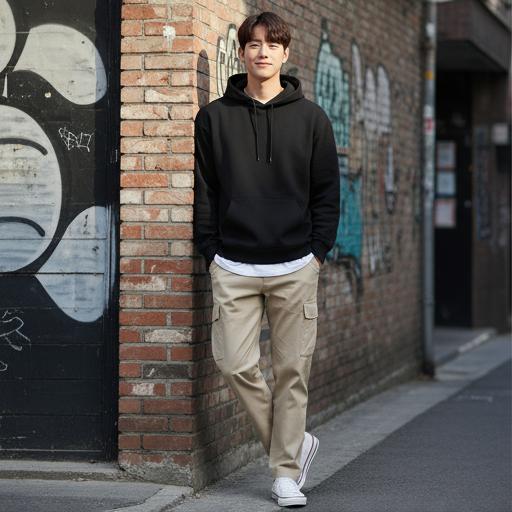 화이트 티셔츠 레이어드: 캐주얼 데일리룩