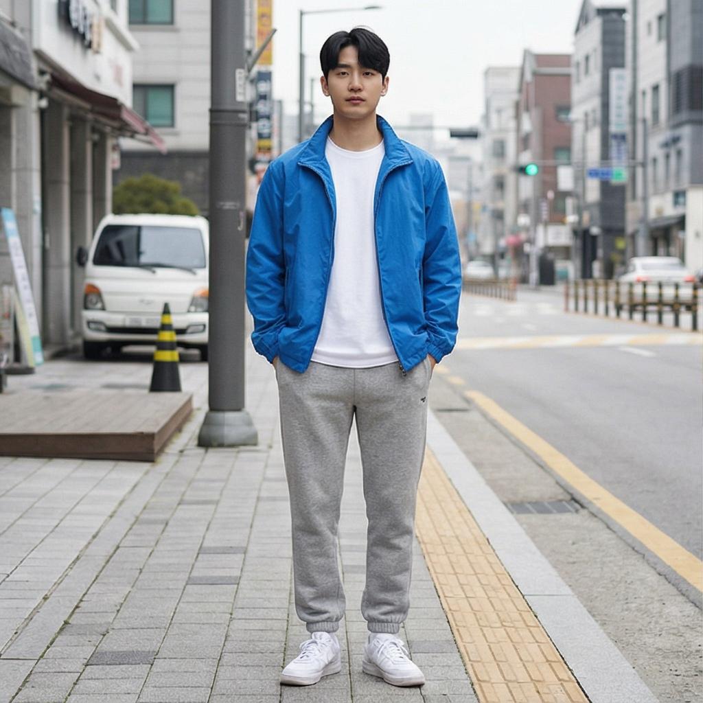 회색 트레이닝 바지: 편안한 원마일웨어 스타일