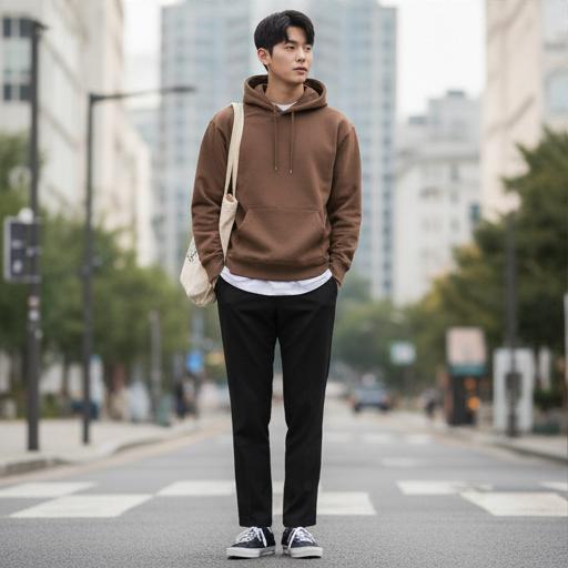 검정색 슬랙스: 단정한 캠퍼스 및 데이트 룩