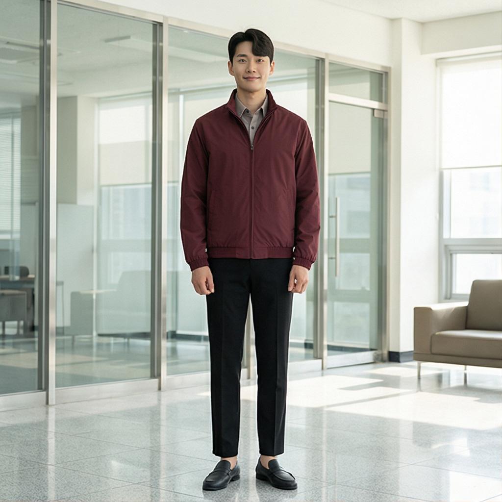 블랙 슬랙스: 단정한 비즈니스 캐주얼 스타일