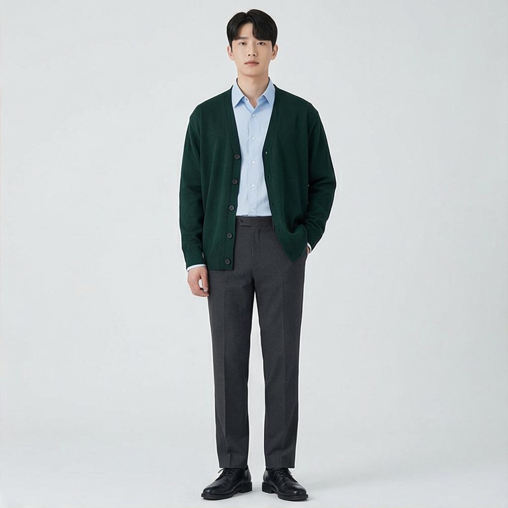 셔츠와 슬랙스: 단정한 오피스 룩