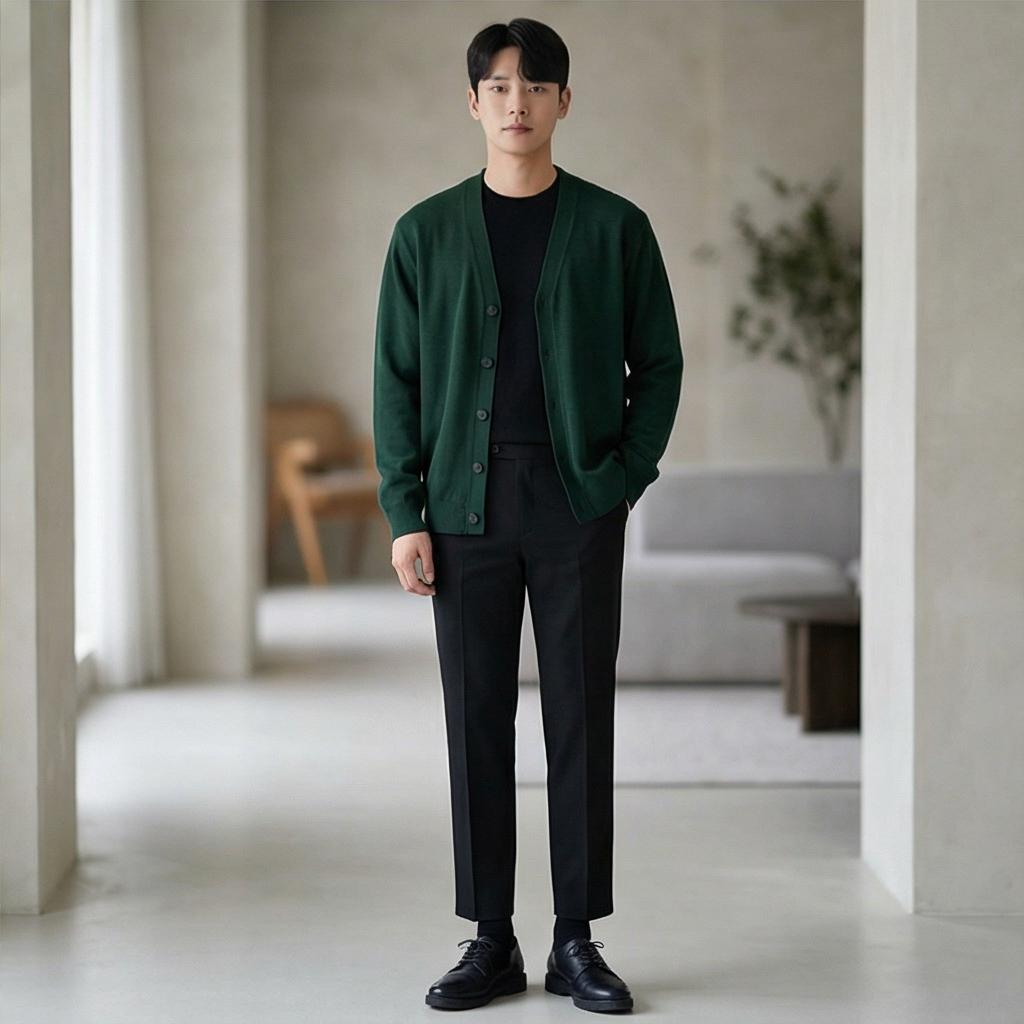 검정색 상하의: 세련된 미니멀 룩