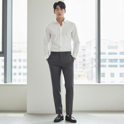 흰색 셔츠: 깔끔한 데일리룩 완성