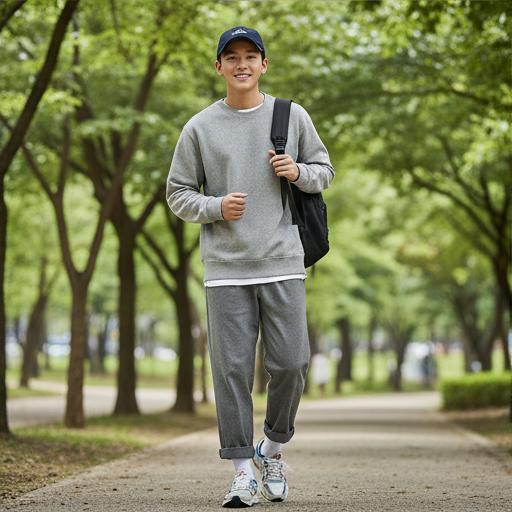 맨투맨 & 후드티: 편안한 주말 나들이룩