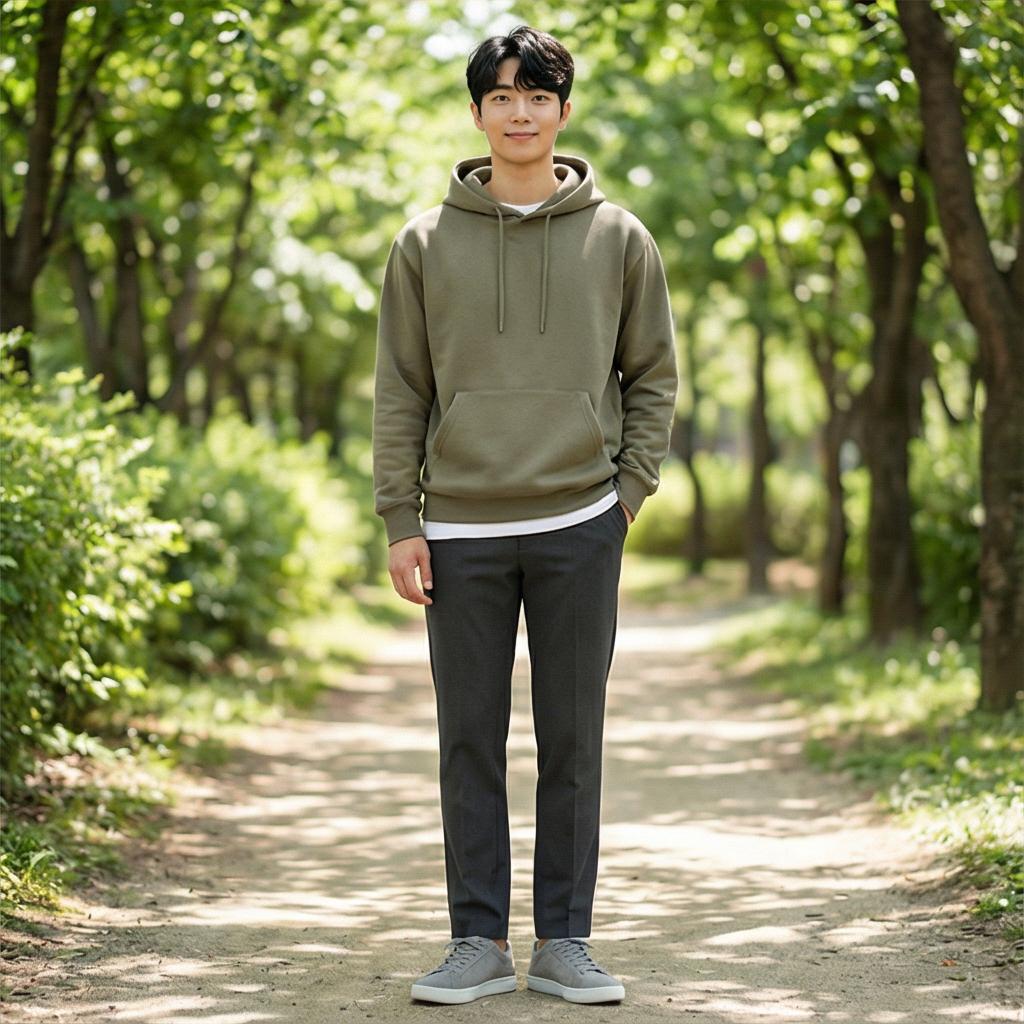 흰색 티셔츠: 감각적인 레이어드 스타일
