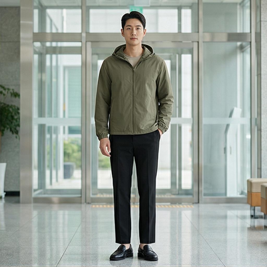 검정 슬랙스: 편안한 비즈니스 캐주얼 스타일