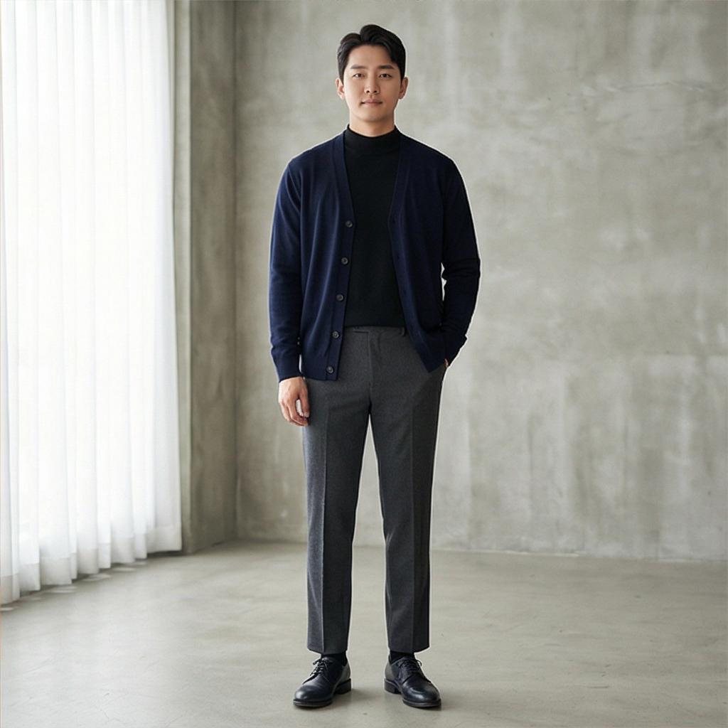 회색 슬랙스: 실패 없는 미니멀 출근 스타일