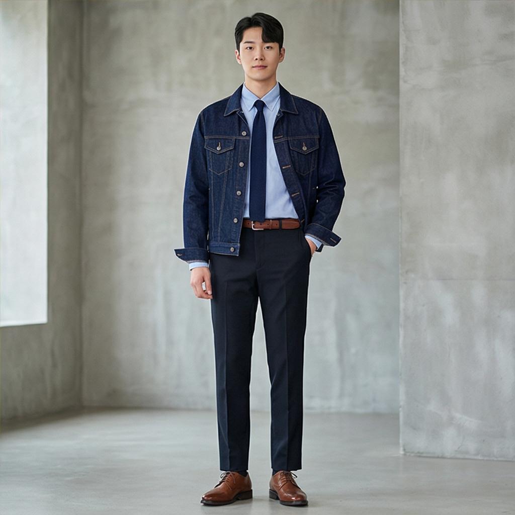 셔츠, 니트 타이: 스마트한 오피스 룩