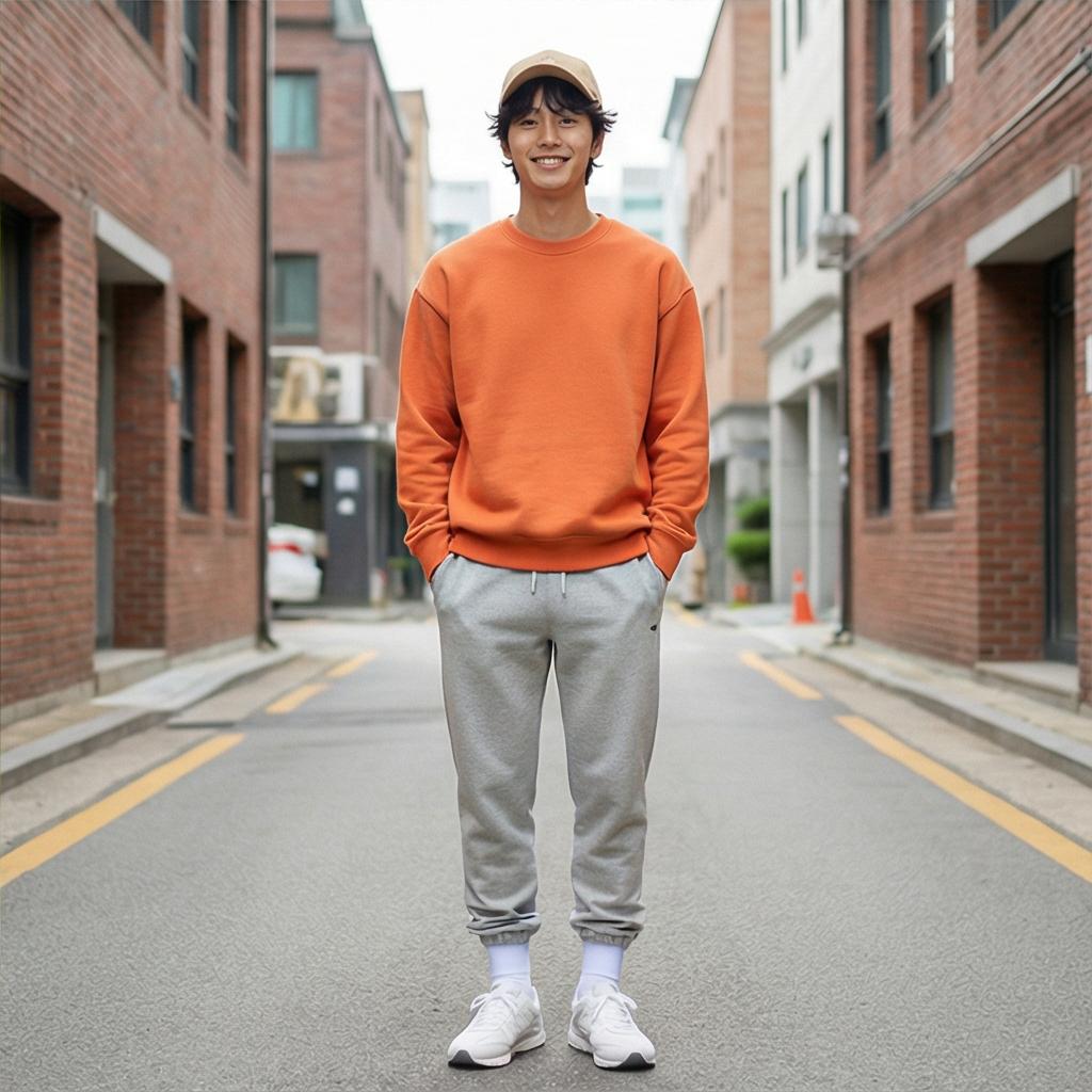회색 조거 팬츠: 활동성을 강조한 편안한 원마일 웨어