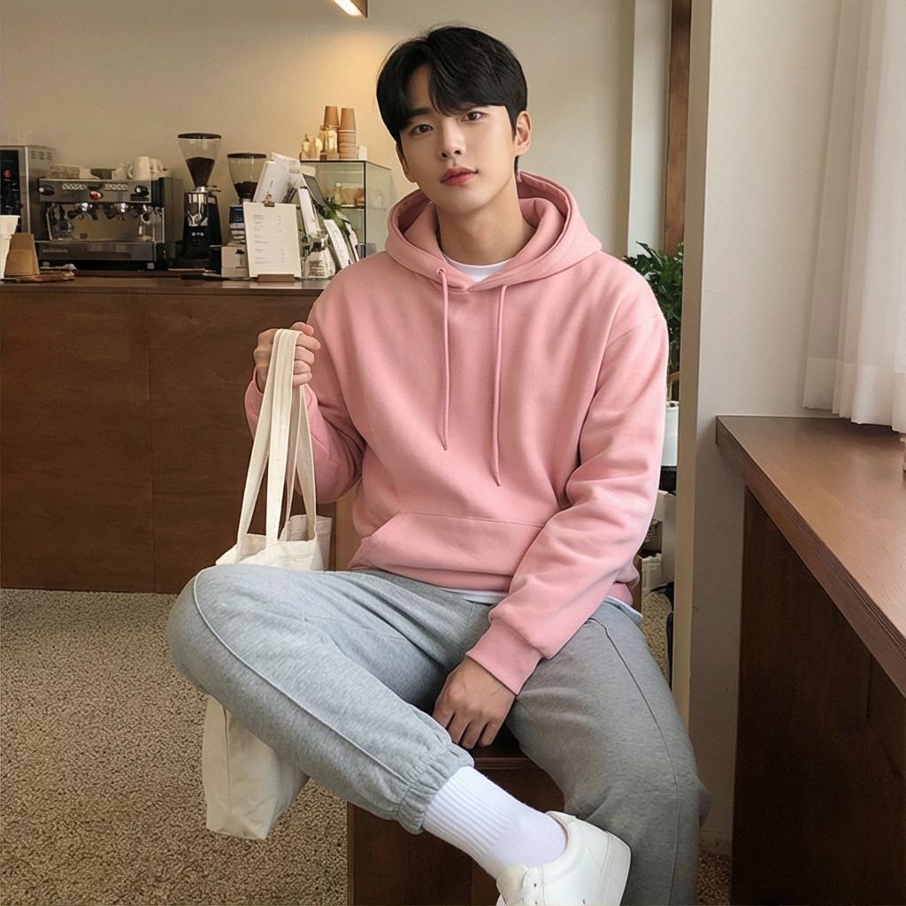 그레이 조거 팬츠: 여유로운 데일리 스타일