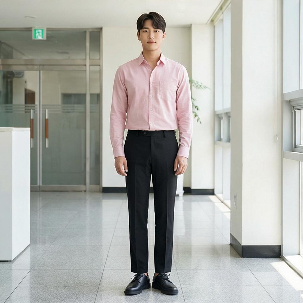 검정 슬랙스: 단정하고 깔끔한 비즈니스 캐주얼 스타일