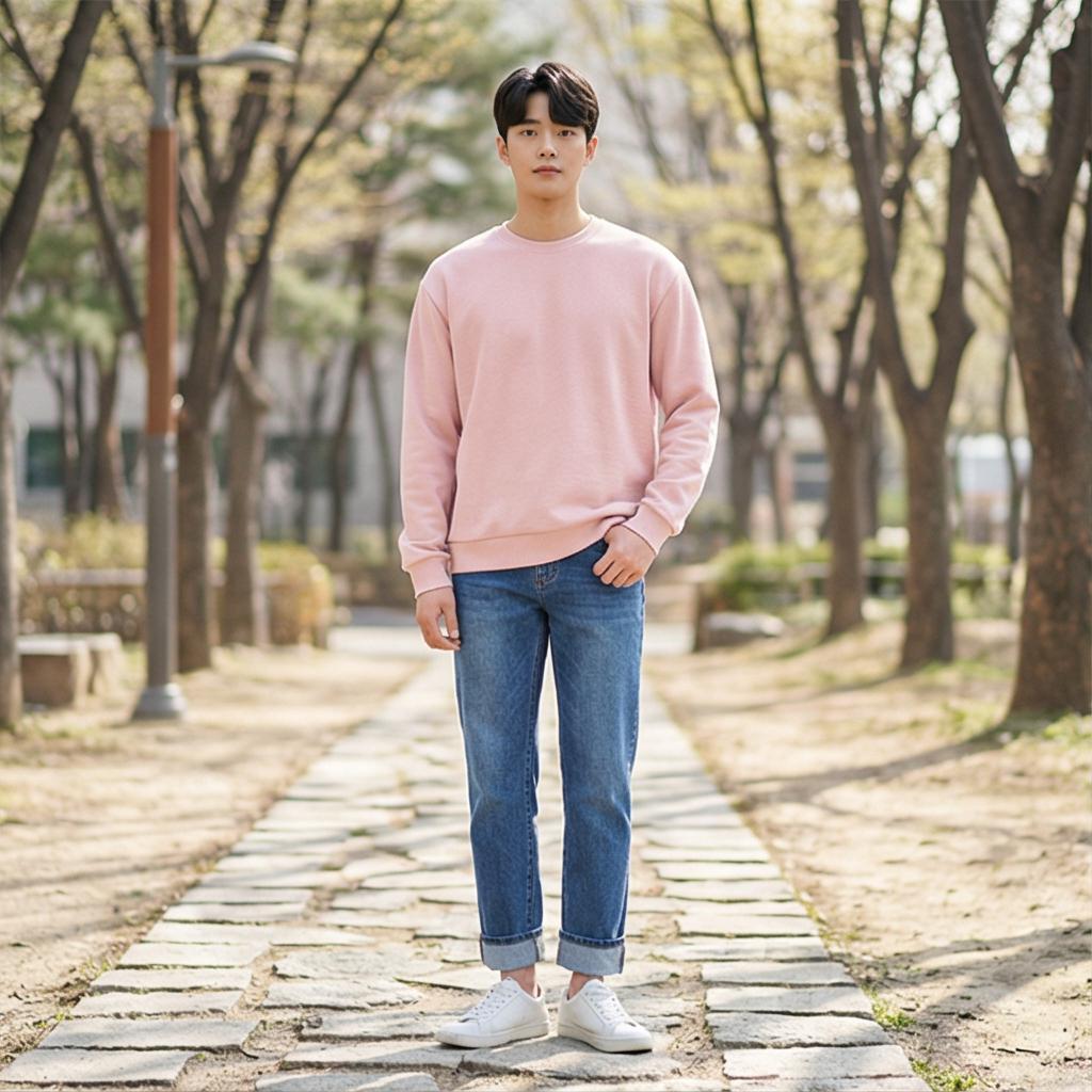 데님 팬츠: 캐주얼한 주말 스타일