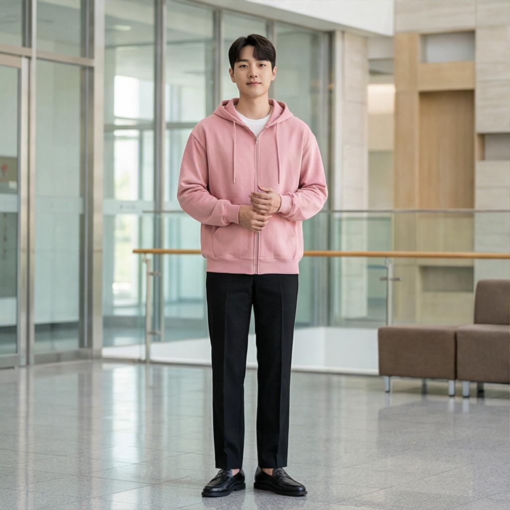 검정 슬랙스: 단정한 오피스 캐주얼 룩