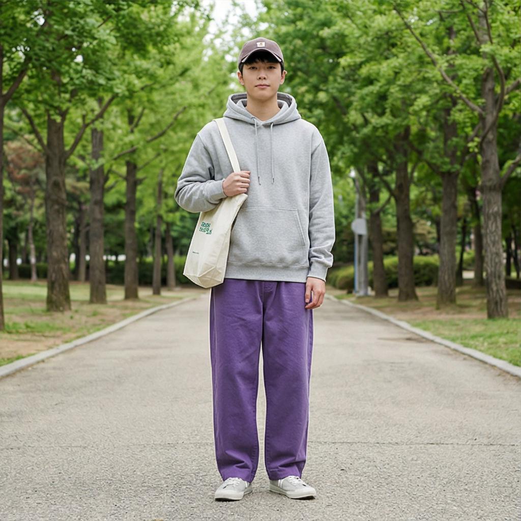 회색 후드티: 편안한 캐주얼 스타일