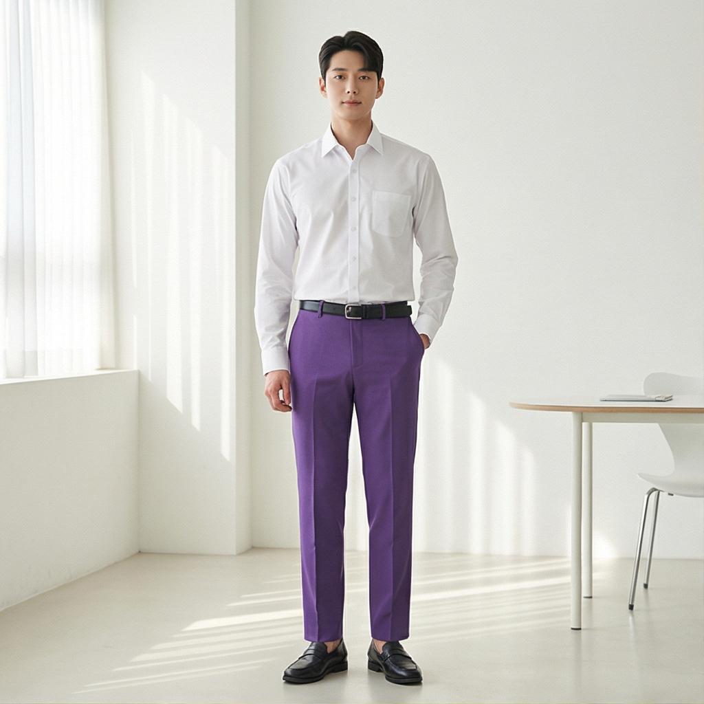 화이트 셔츠: 깔끔한 비즈니스 캐주얼 스타일
