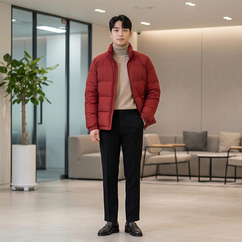 검정 슬랙스: 단정한 오피스 스타일