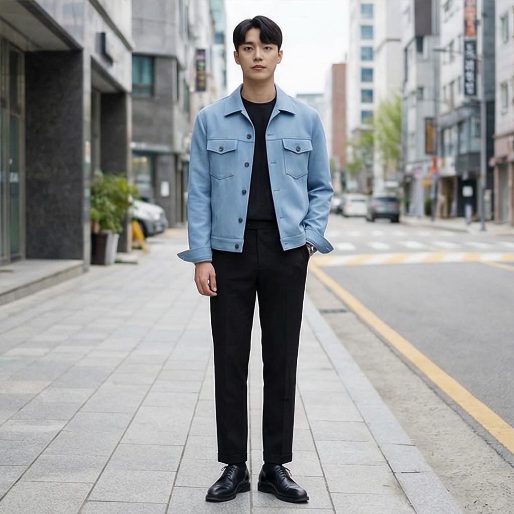 검정색 슬랙스: 실패 없는 깔끔한 출근 룩