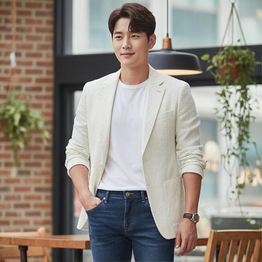 청바지(데님): 캐주얼 데이트룩