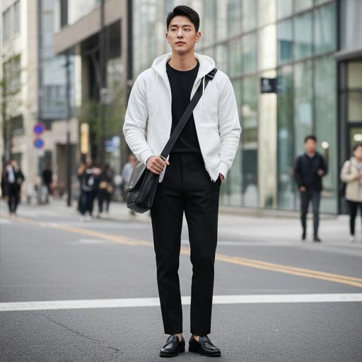 검정 슬랙스: 깔끔한 비즈니스 캐주얼 & 데이트 룩