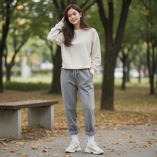 회색 조거 팬츠: 편안한 원마일 웨어