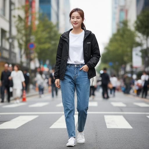 청바지: 캐주얼 데일리 룩