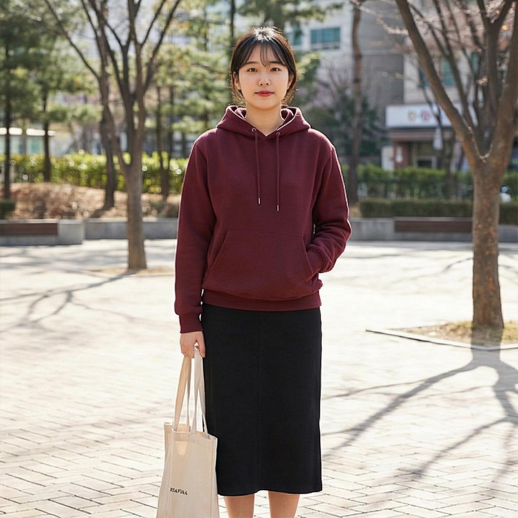 롱 스커트 - 꾸민 듯 안 꾸민 듯한 데이트 룩