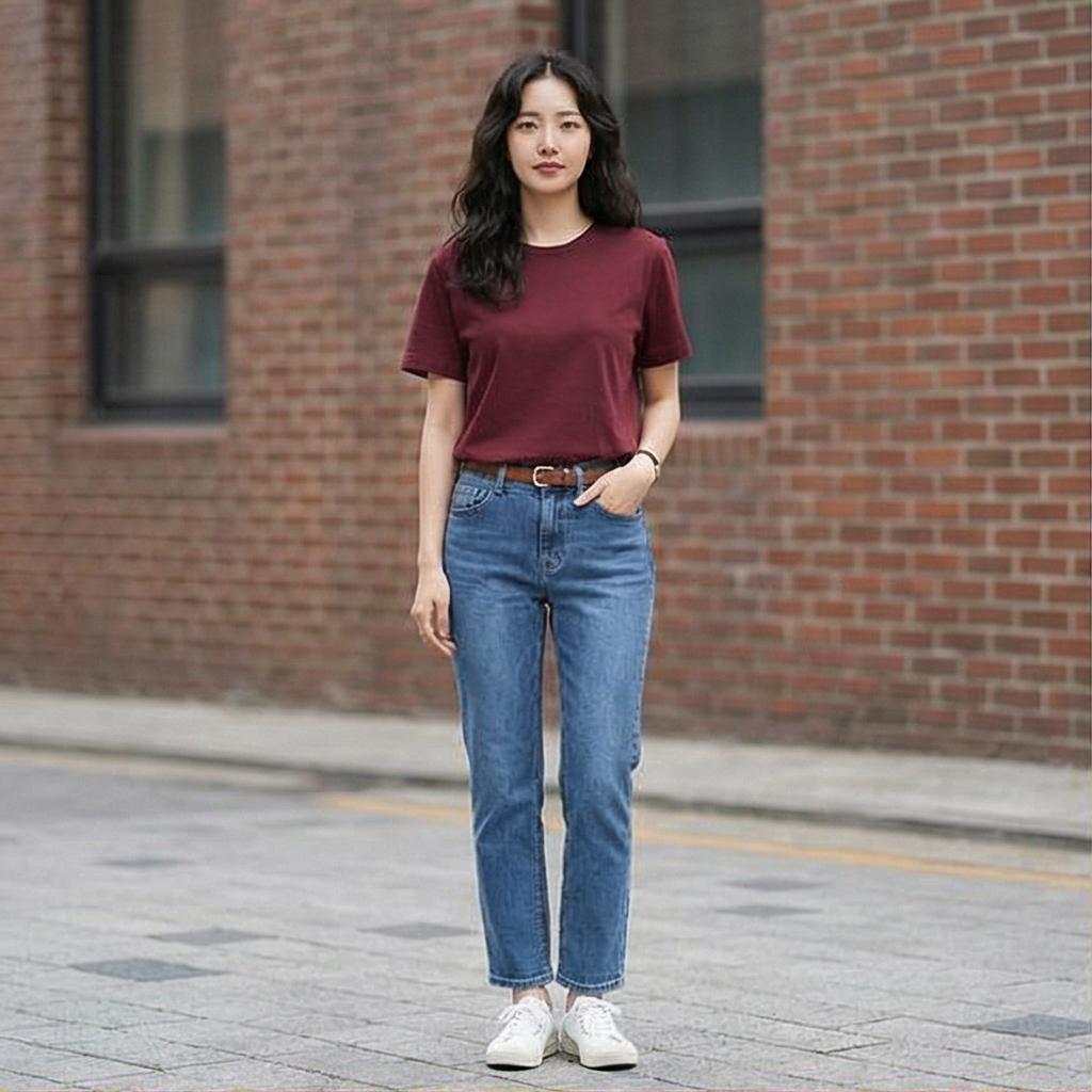 데님 팬츠: 편안하면서 멋스러운 데일리 룩