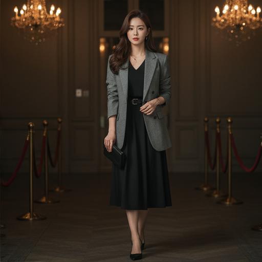 검정 원피스: 꾸민 듯 안 꾸민 듯 시크한 하객룩