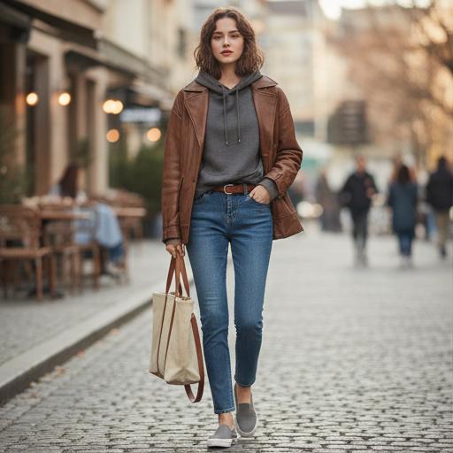 청바지: 캐주얼 데일리룩