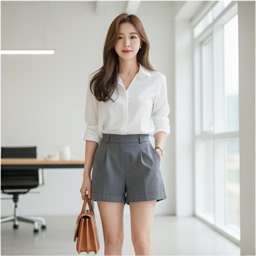 흰색 셔츠 & 블라우스: 깔끔함이 돋보이는 비즈니스 캐주얼룩