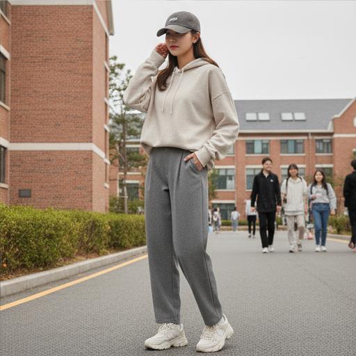 맨투맨 & 후드티: 편안함 가득한 주말 나들이룩