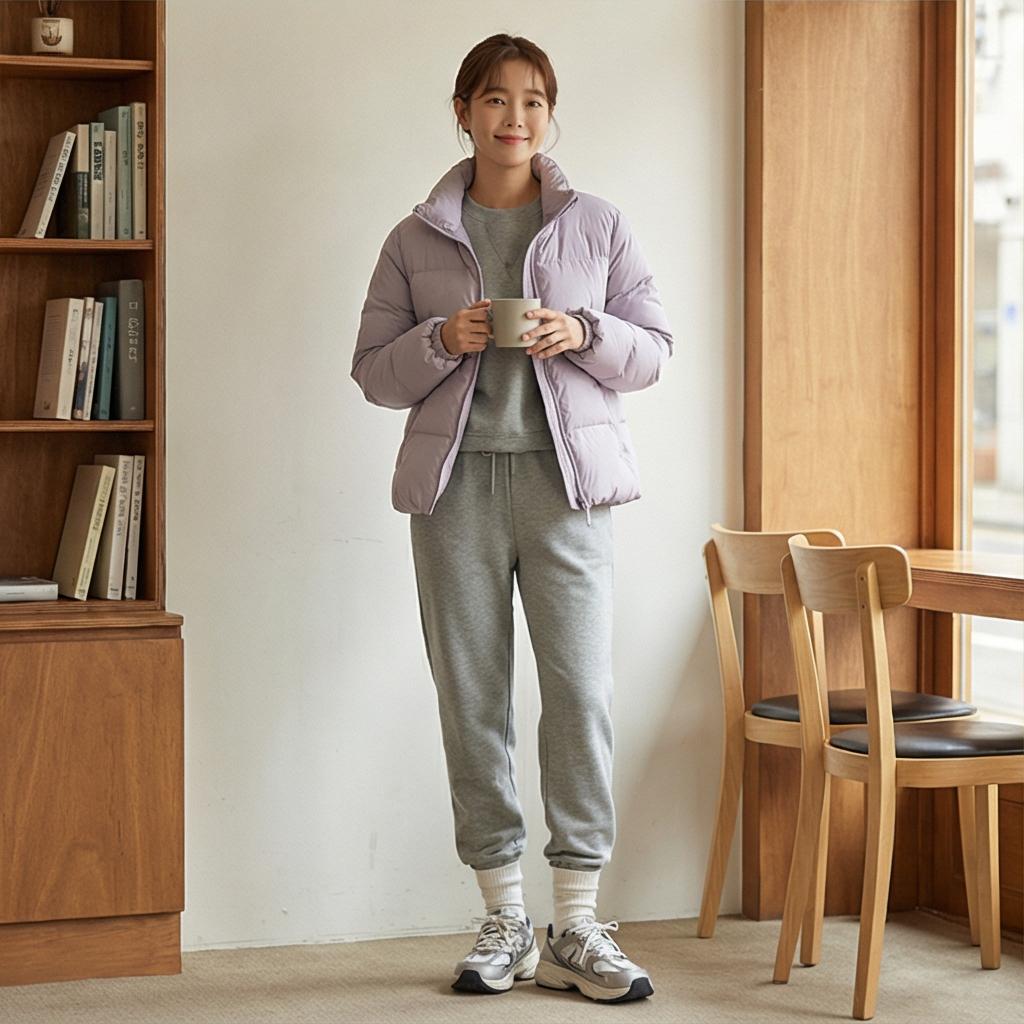 회색 조거 팬츠: 세련된 원마일 스타일