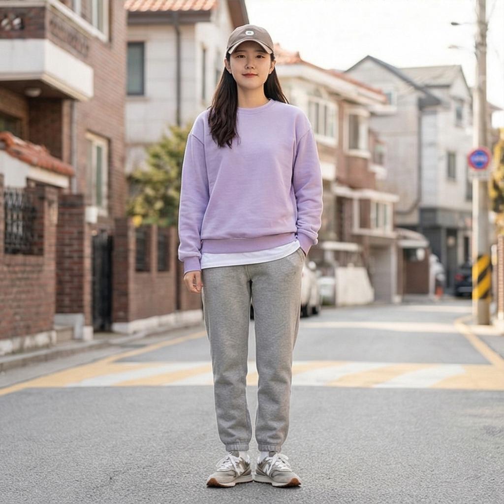 회색 조거 팬츠: 편안한 원마일 룩