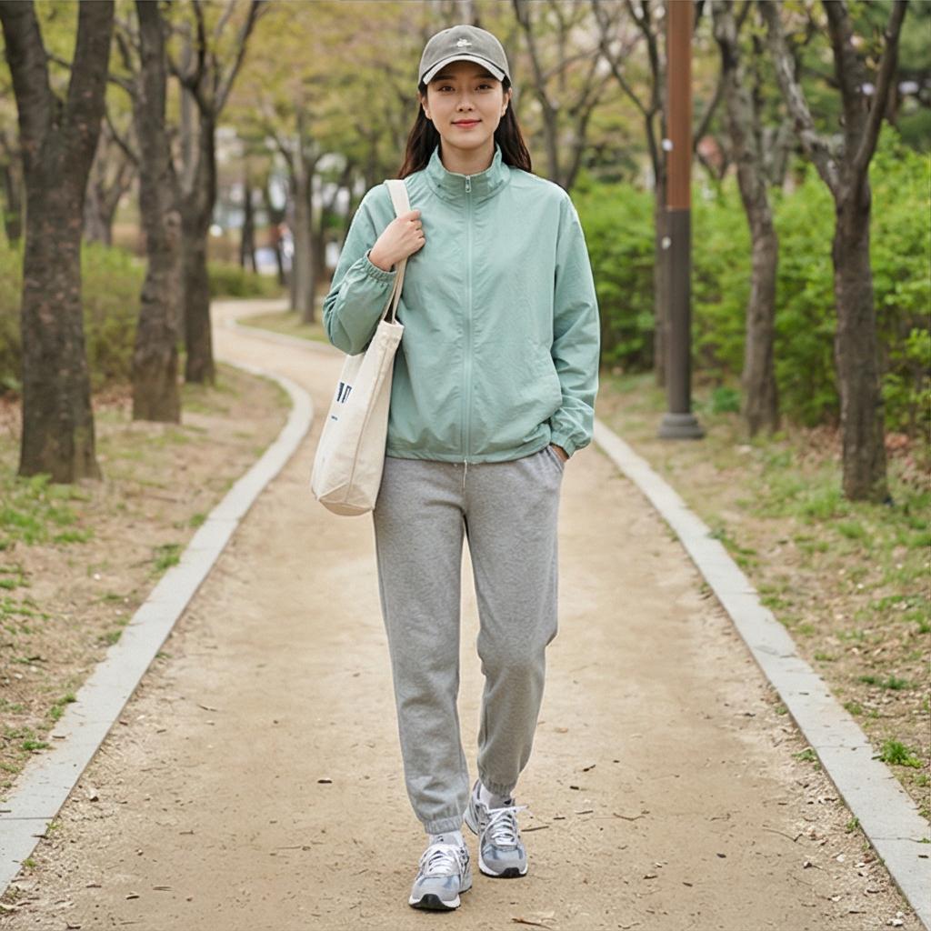 그레이 조거 팬츠: 편안한 원마일웨어 스타일