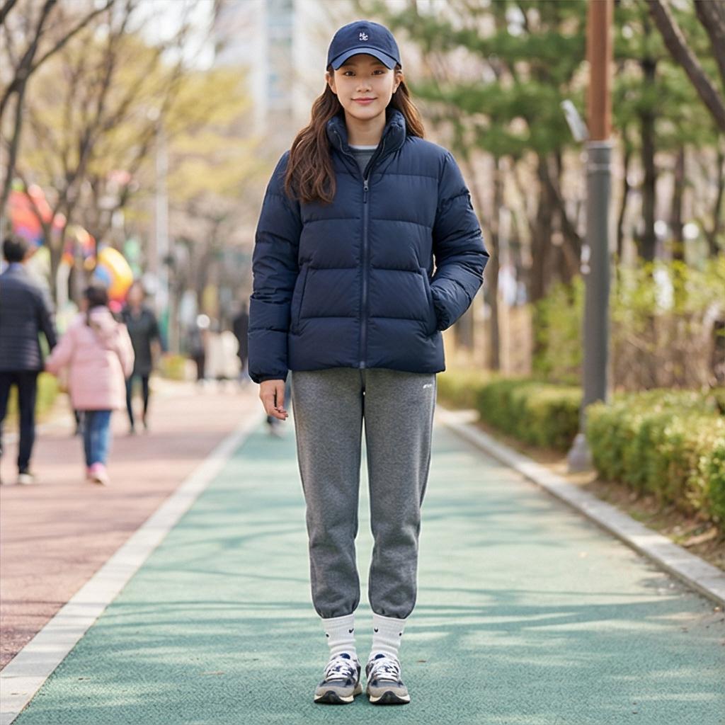 조거 팬츠 & 볼캡: 활동적인 주말 스타일