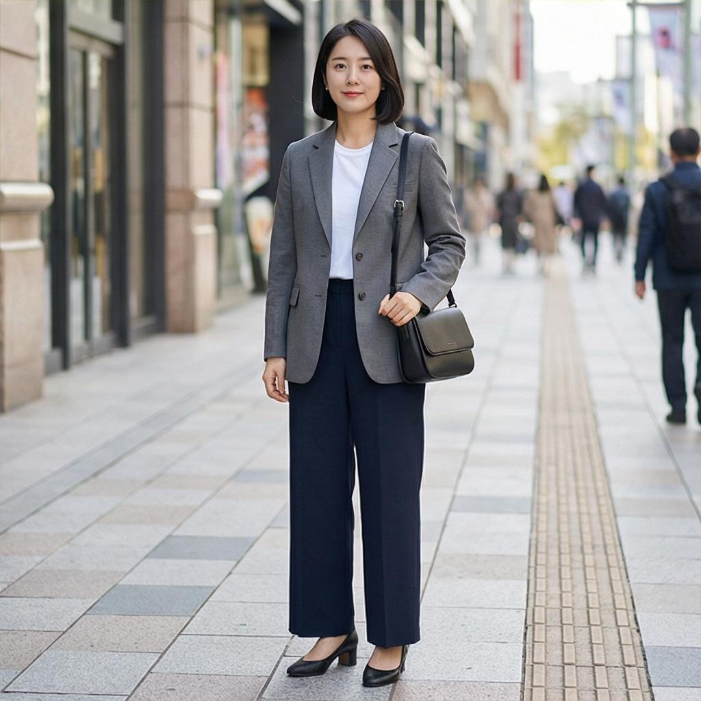 그레이 자켓: 시크하고 모던한 스타일