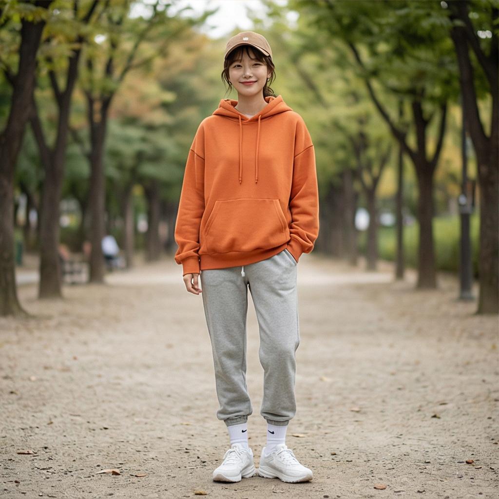 그레이 조거 팬츠: 편안한 원마일 룩
