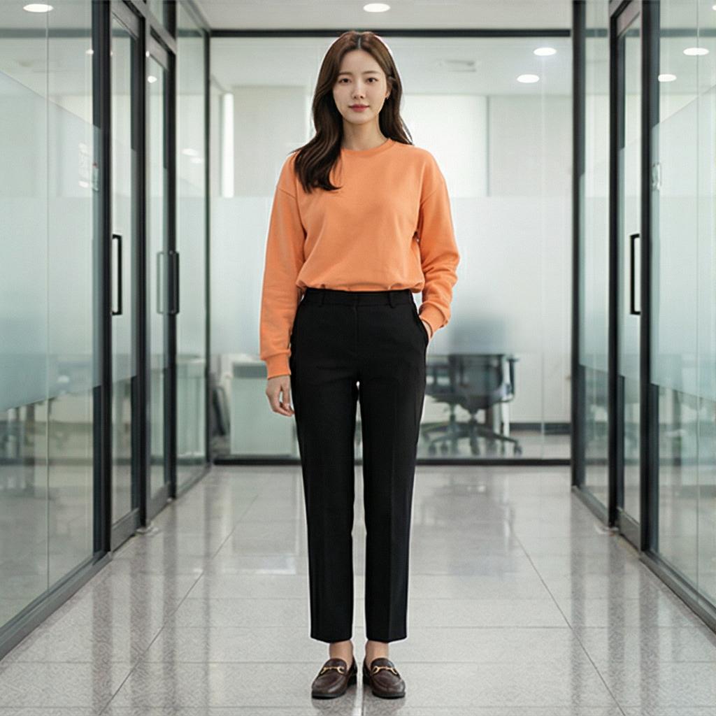 검정 슬랙스: 세련된 비즈니스 캐주얼 룩