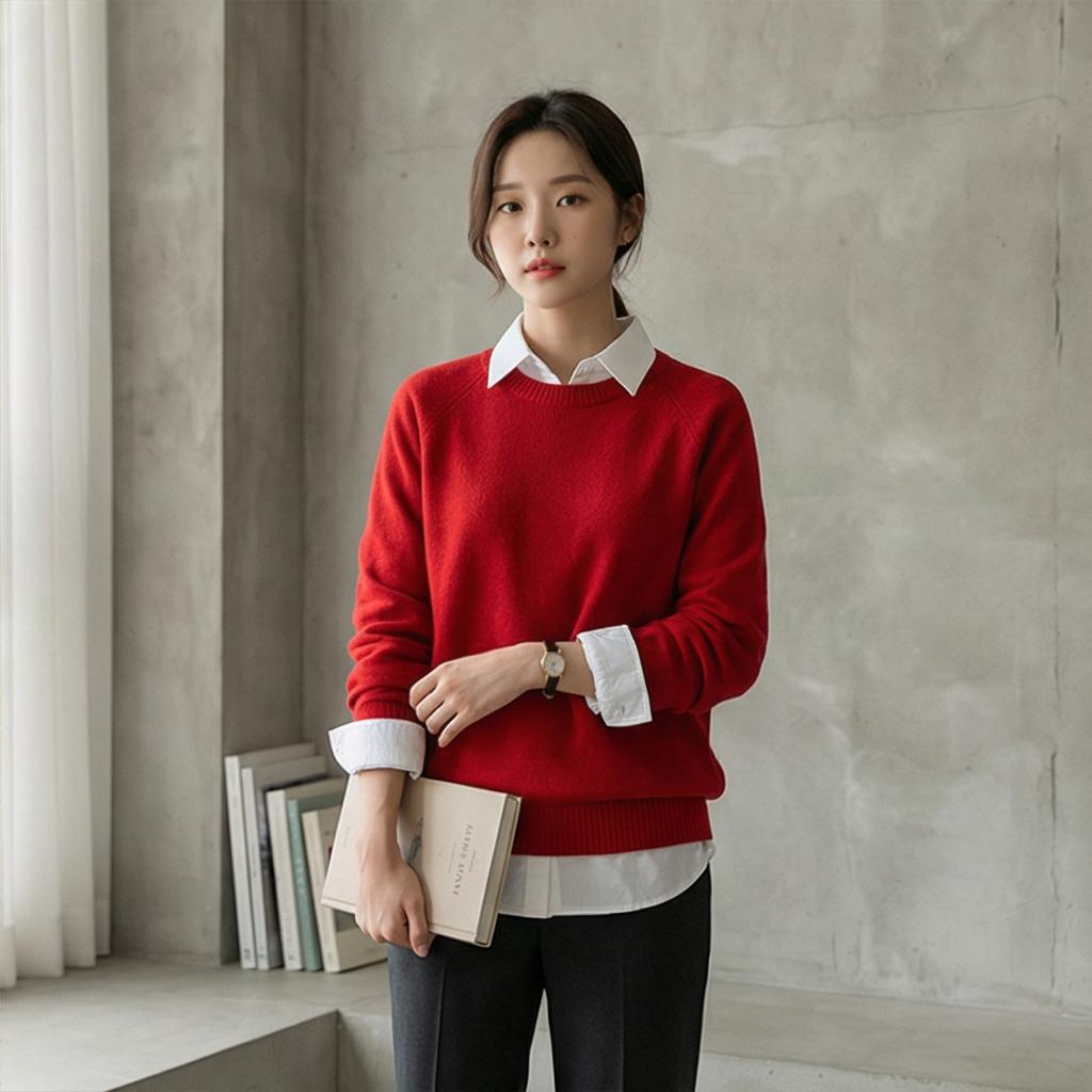 화이트 셔츠: 지적인 스타일