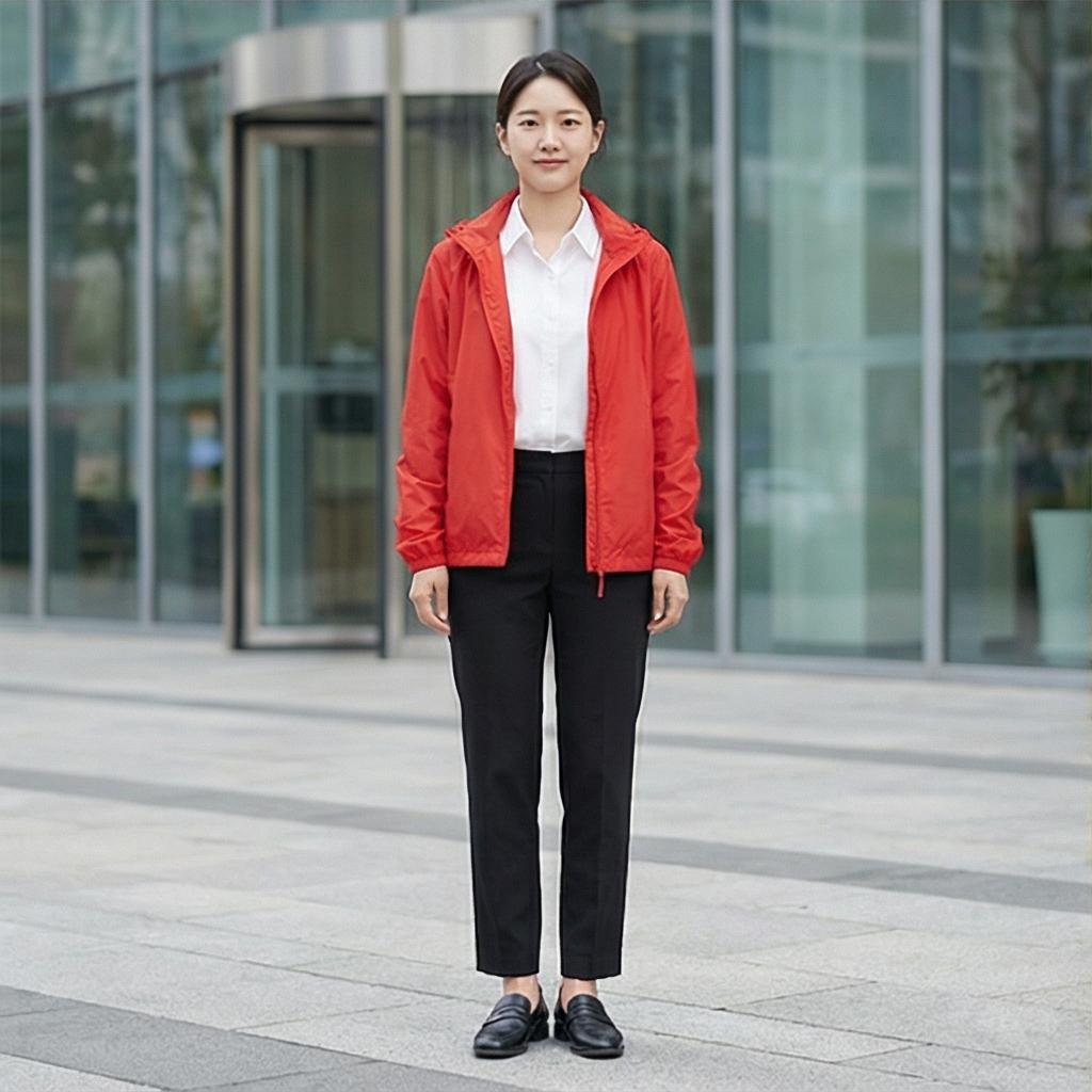 검정색 슬랙스: 세련된 비즈니스 캐주얼룩