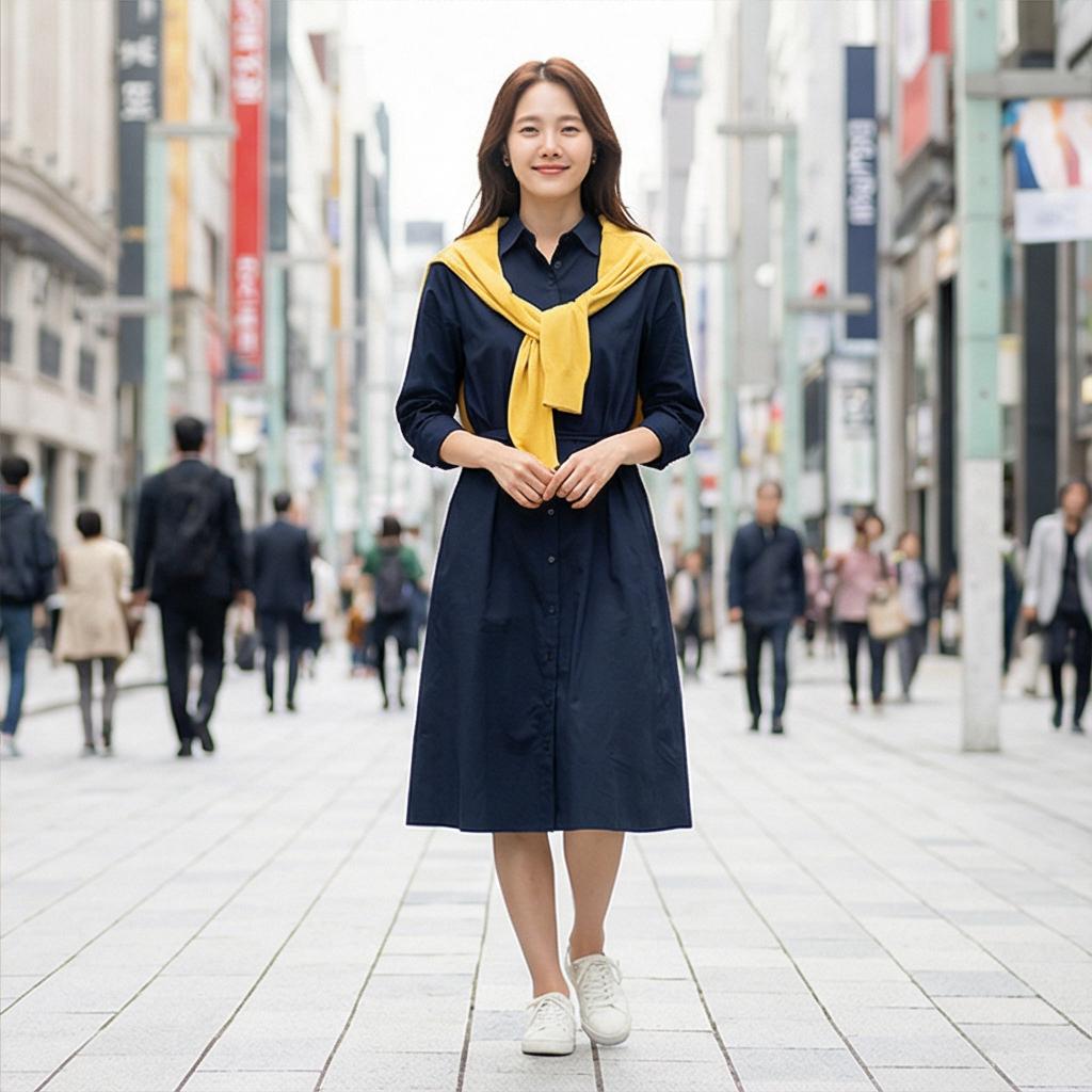 셔츠 원피스: 편안한 나들이 스타일