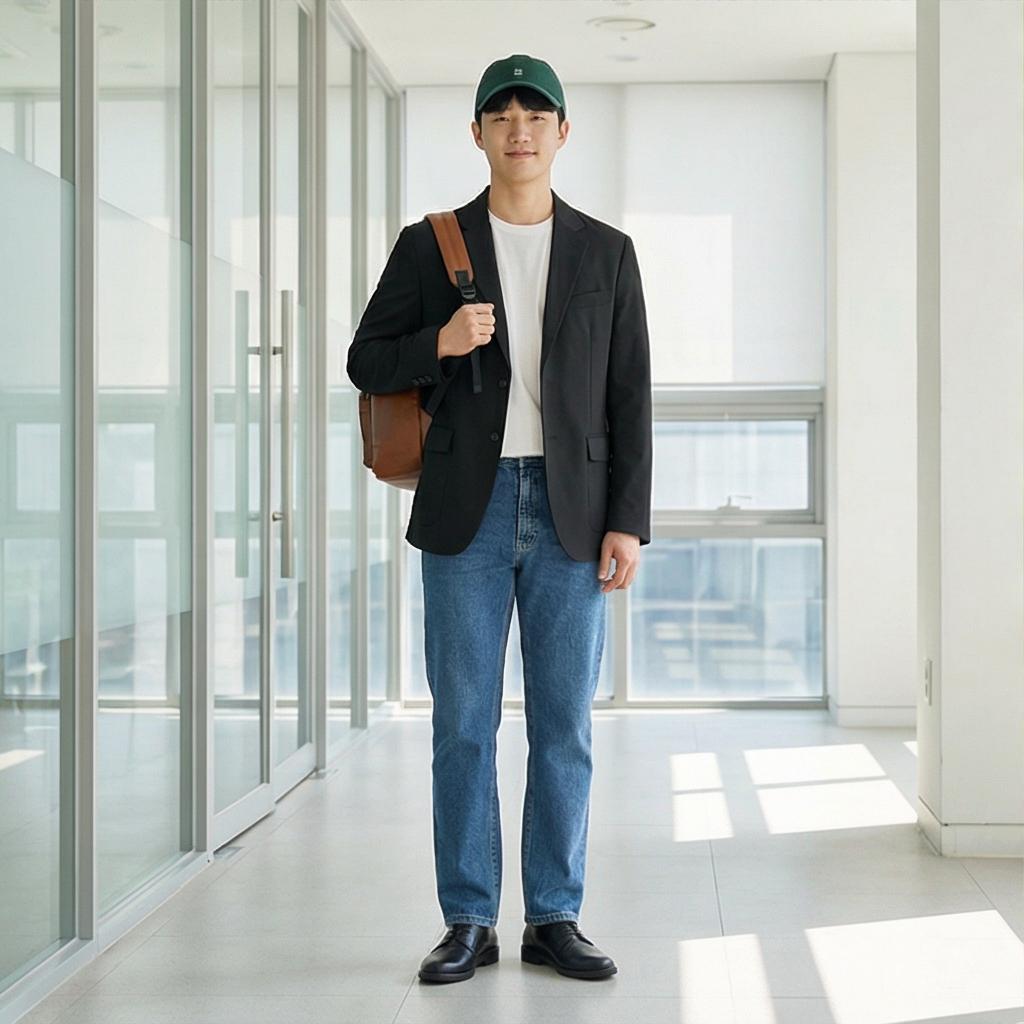 검정 자켓: 센스 있는 비즈니스 캐주얼 스타일