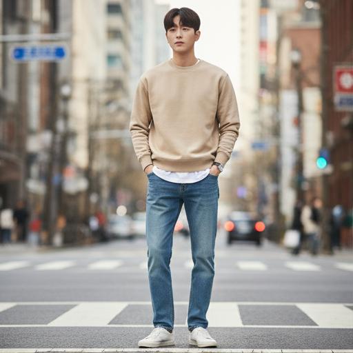 청바지(데님 팬츠): 실패 없는 데일리룩