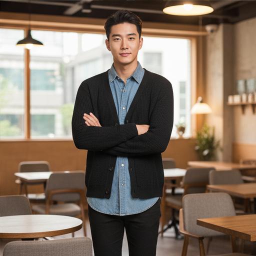 데님 셔츠: 멋스러운 레이어드 스타일