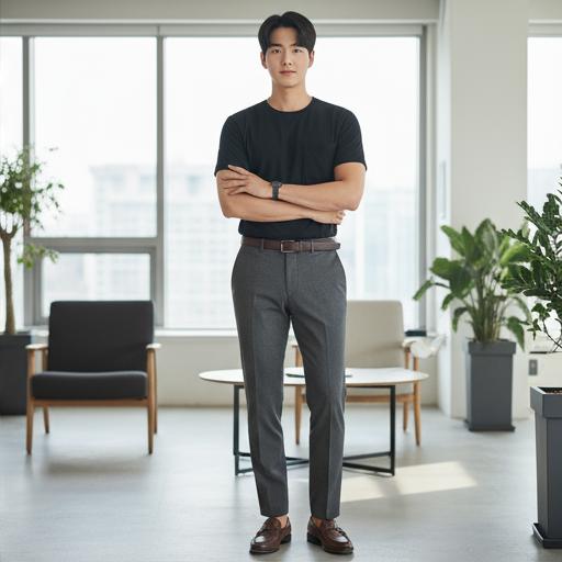 슬랙스: 세련된 비즈니스 캐주얼 스타일