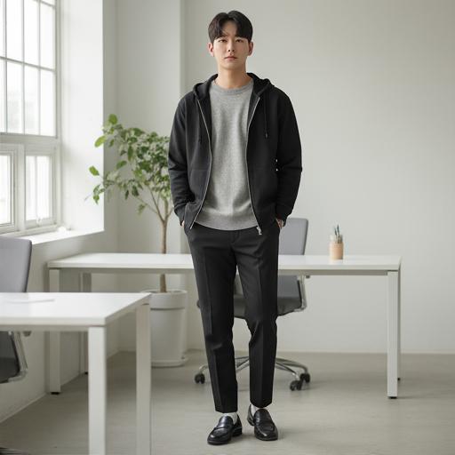 니트: 미니멀 오피스룩